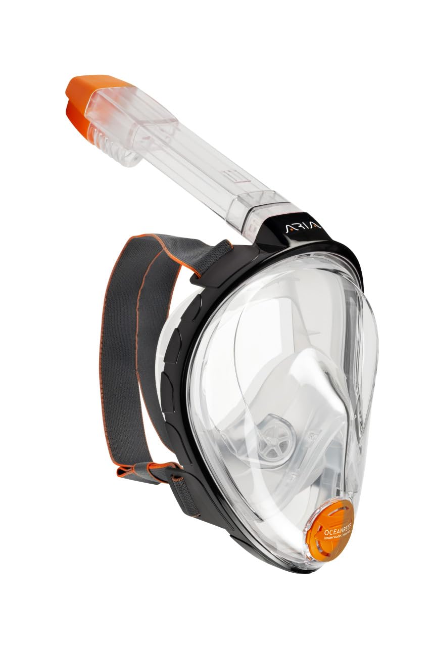 OCEAN REEF - Aria Classic Full Face Snorkeling Mask & Duo II Viaggio pinne