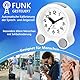 MAUJOY Diese Funksprechende Uhr mit Verstellbarer Weckfunktion ist perfekt geeignet für Senioren und Sehbehinderte. Sie verfügt über eine automatische Zeitansage.