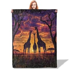 Giraffe Sunset