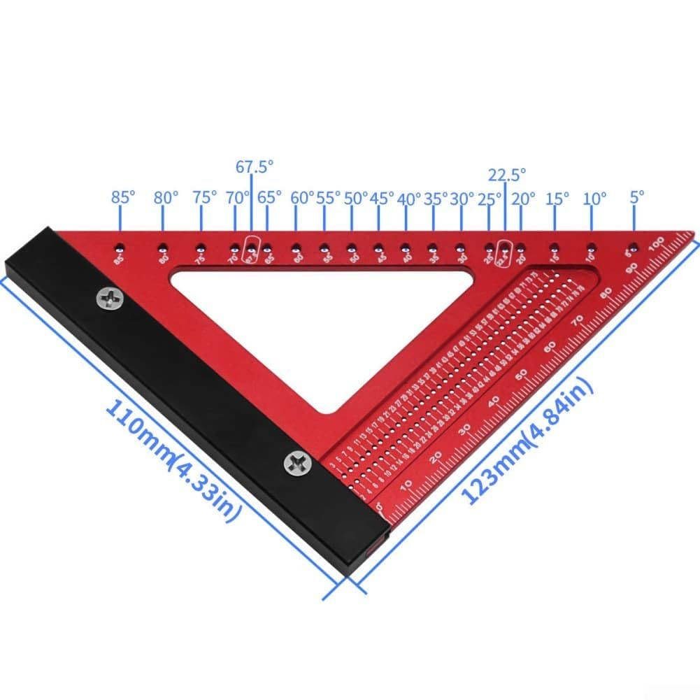 para transportador Angulos Aluminio 13cm Ligero para transportador