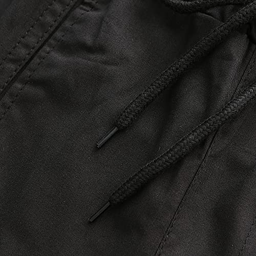 Image of CHENXIN Girls Cotton Jogger Cargo Pants for 4-12 Years