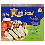 Kulfi Ice Pistachio Flavoured Kulfi Milk Lollies 5 x 70ml