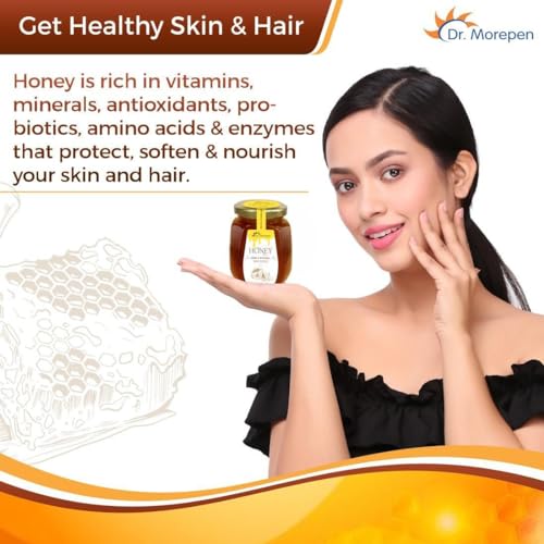 Image of DR. Morepen 100% Natural Pure Honey & Multi Flora Honey 250g pack of 4