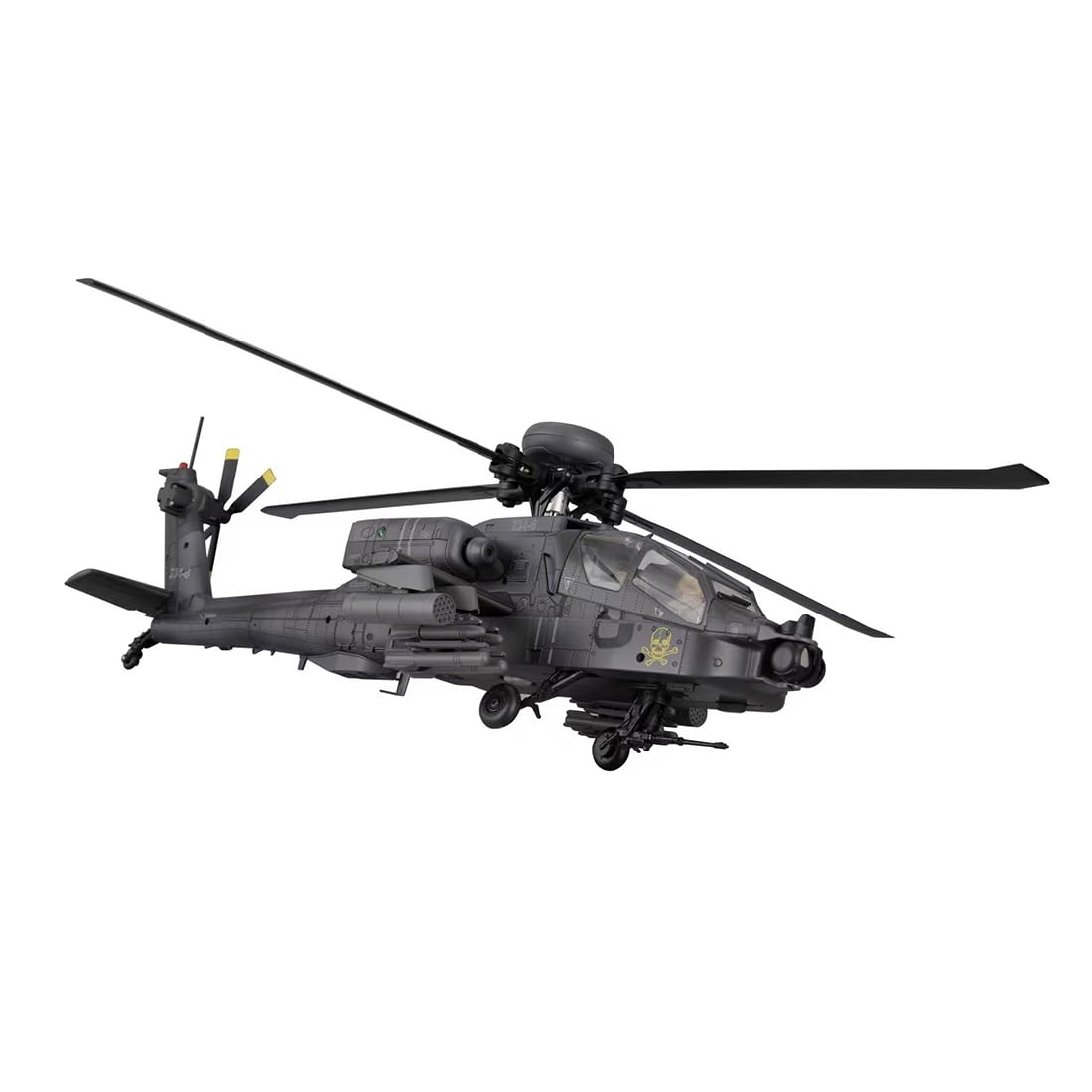Elicottero radiocomandato C170 AH-64D, scala 1:48, 2,4 GHz, 6 canali, senza volo, rilevamento del flusso ottico, mantenimento TOF e altitudine, volo sopra la testa con un pulsante, motore