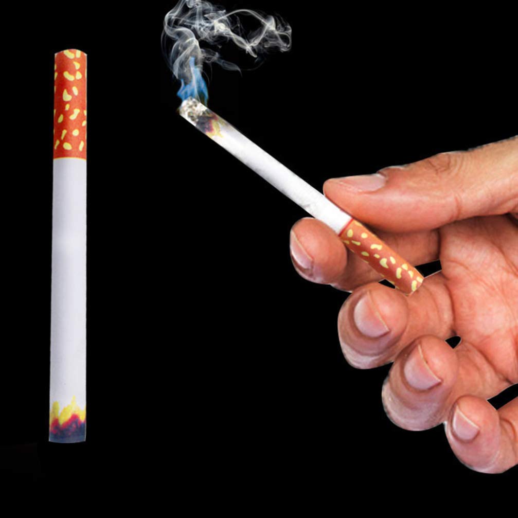 CLESEN Cigarrillos Falsos, Cigarrillos Falsos De 3.25 Pulgadas (paquete De 12), Cigarrillos De Imitación Con Un Aspecto Realista Duradero/ Realista, Ideal Para Fiestas Temáticas O Actuaciones Teatrales