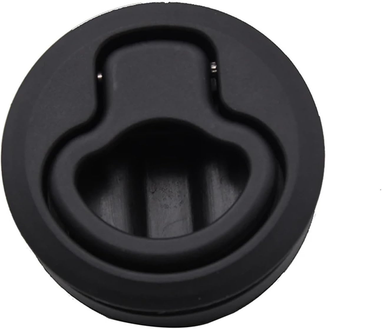 Flush Pull Slam Latch 4pcs Boat Marine Deck Locker Plastic Boat Accessories Marine Round