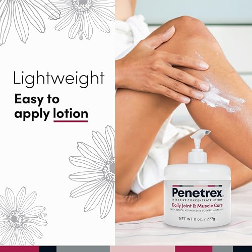 Image of Penetrex Joint & Muscle Care Lotion - Soothing Botanical Formula with Arnica, Vitamin B6 & MSM - Lightweight Easy to Apply Lotion - Fresh Disappearing Scent - for Everyday Movement Support