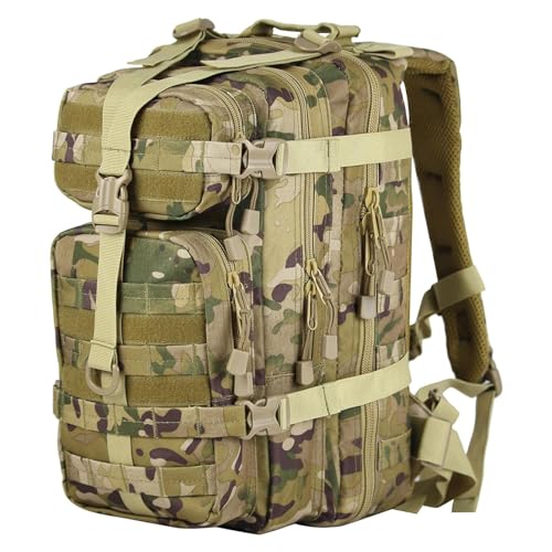 A.Blochl U.S. Assault trekking 30 liters backpack Jigsaw camouflage hiking daypack main image 1