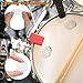 Cettkowns 24-Pack Silicone Non-toxic Soft Clear Dampeners for Drums - Silencers, Damper Gel Pads, Mute for Tone Control
