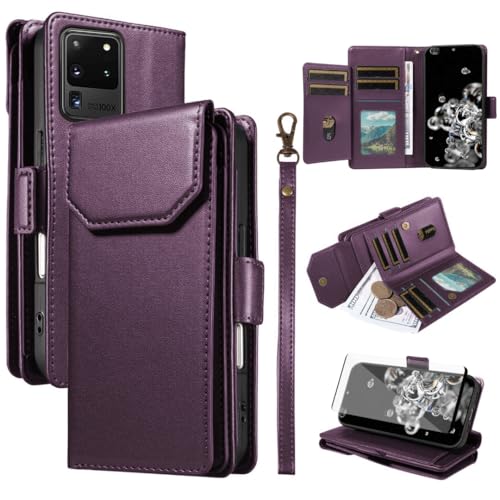 Étui Samsung S20 Ultra avec dragonne et porte-carte idéal pour vos voyages