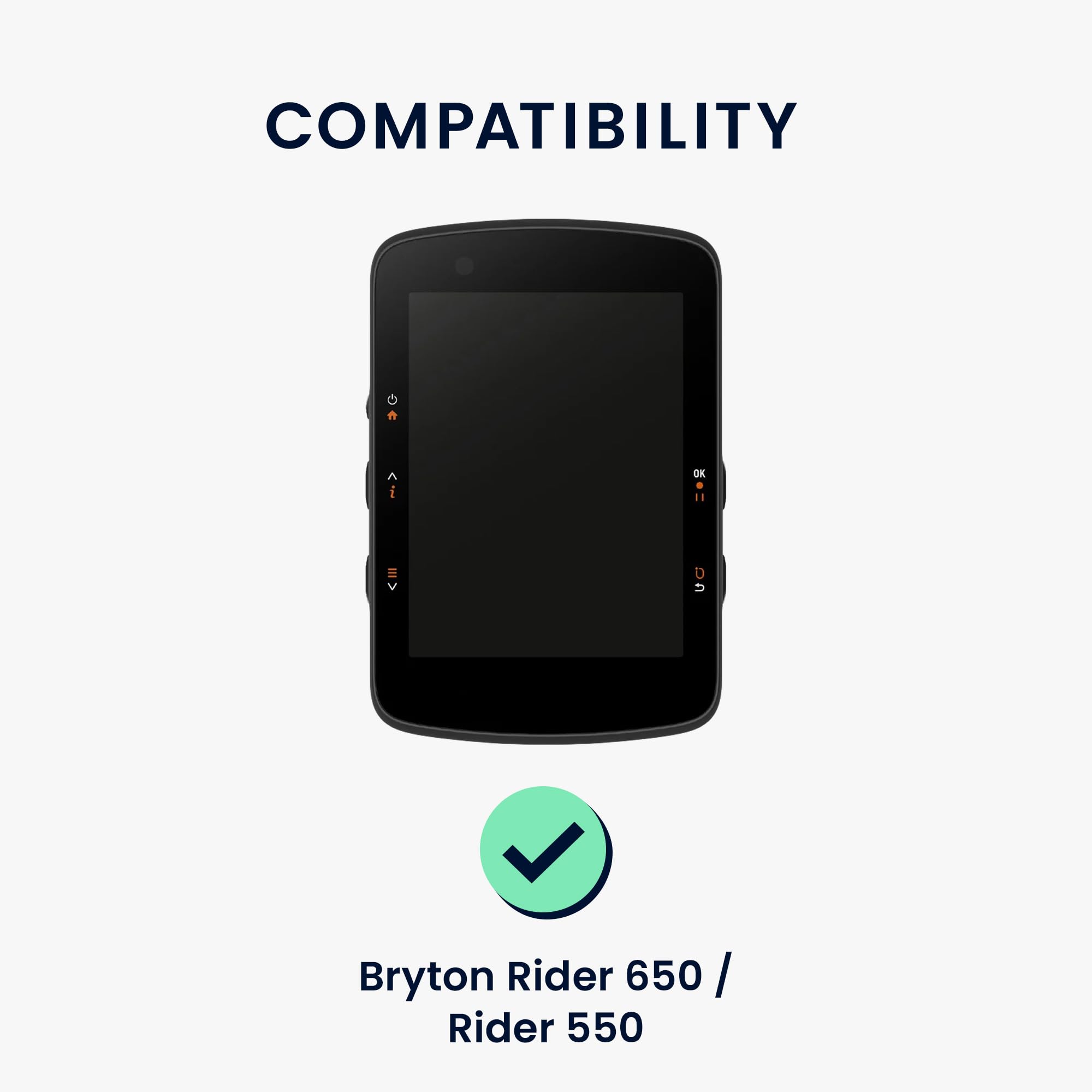 Amazon | kwmobile Bryton Rider 650 / Rider 550対応 ケース