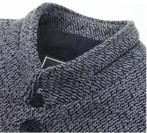 Men's Business Stand Collar Suit Jacket Handsome Casual Coat2