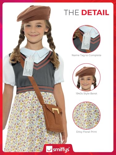 Disfraz Completo Niña Estilo Escolar Evacuee miniatura 5