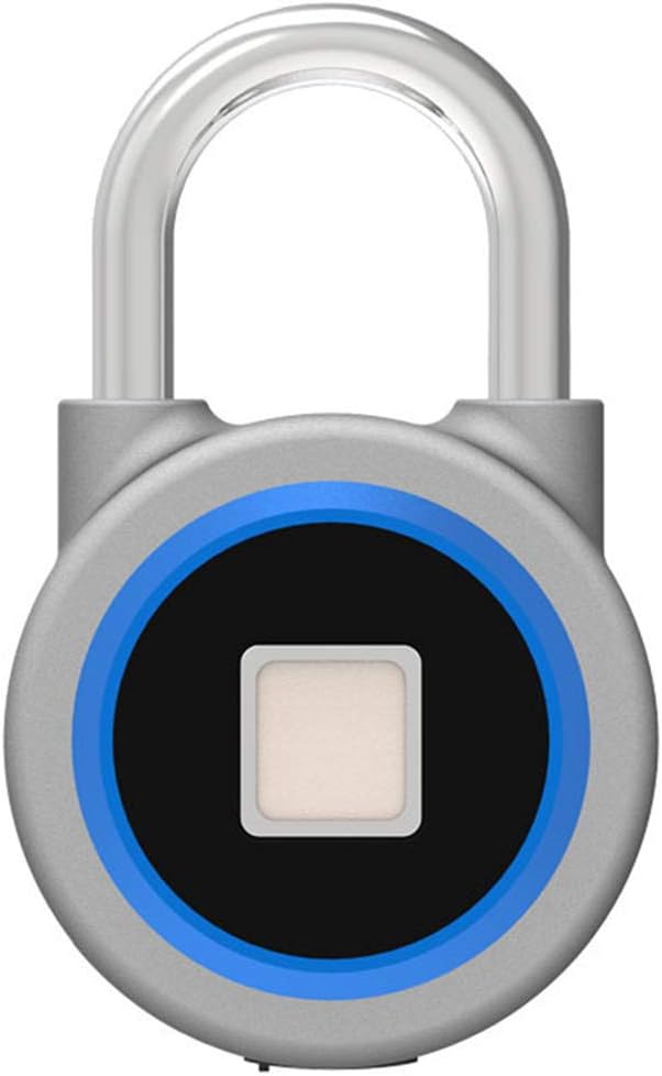 Intelligente Smart Fingerprint Lock, Lucchetto per impronte digitali portatili Nessuna password Sicurezza impermeabile Keyless Lucchetto interno regalo