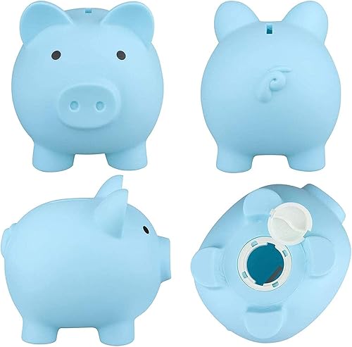 Miniatura 2 de Naysku Bonita alcancía, bonita alcancía de plástico, hucha irrompible, caja de dinero de ahorro de plástico para niños y niñas, caja de monedas