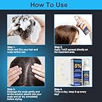 5% Minoxidil for Men and Women, Hair Growth Biotin Serum with Batana and Rosemary for Hair beard Regrowth Treatments, Extra Strength Hair Loss Solution, Clinically Proven to Regrow Thicker, 2.02FL OZ - Image 5