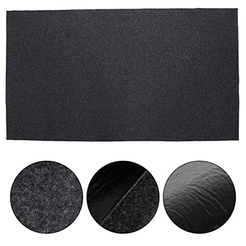 Barbacoa sin manchas con alfombra protectora de suelo para patio de PVC 6