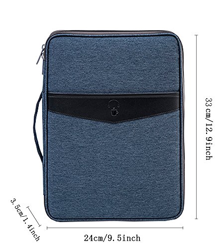 ISuperb Borsa Porta Documenti A4 Impermeabile