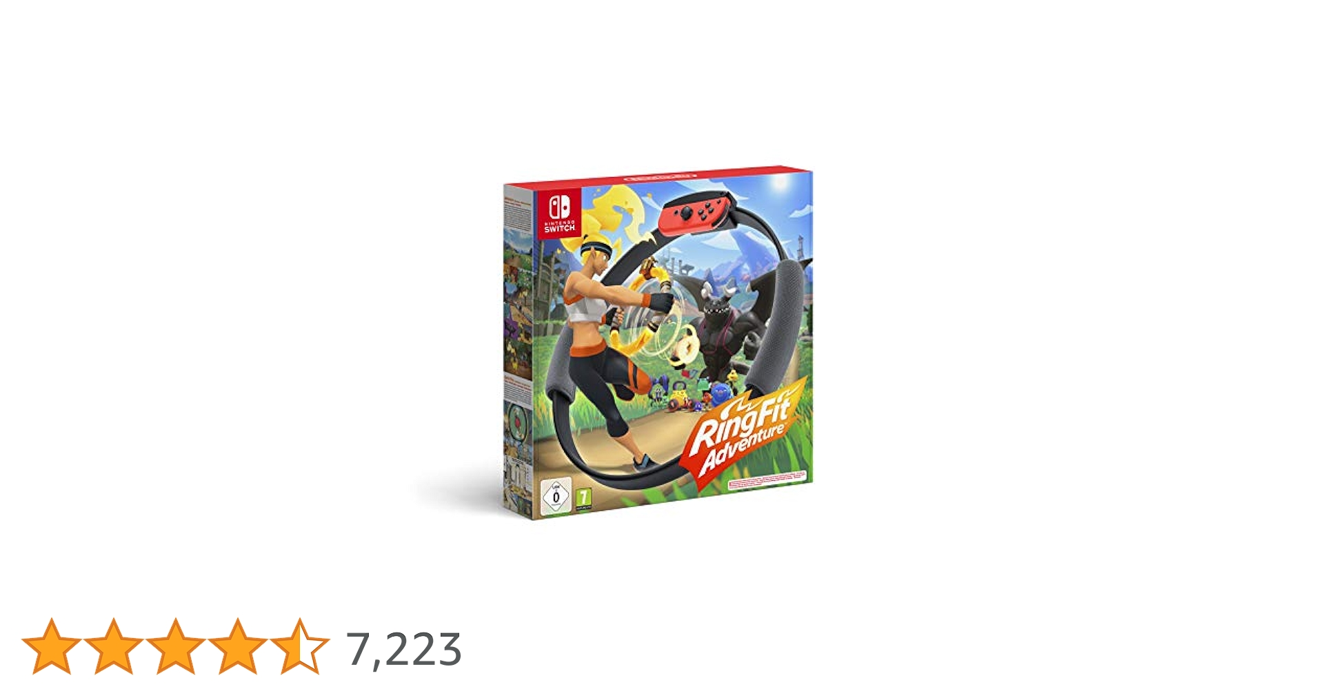 スーパースターRing Fit Adventure Ring Fit Adventure : Amazon.ca: Video Games