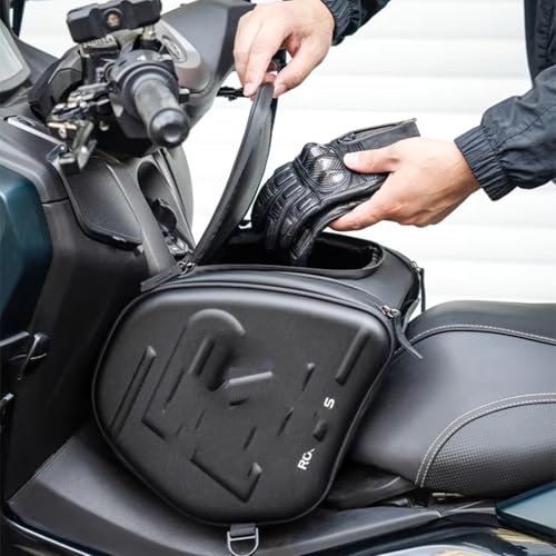 Bolsa de moto impermeable universal para almacenamiento en scooter y túnel 3