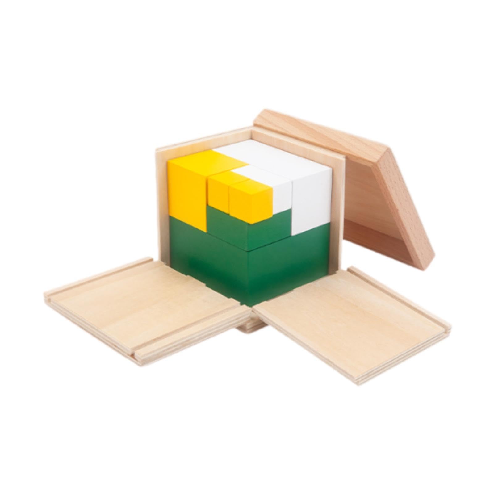 Cubo sensorial educativo para evitar la sobreestimulación de pantallas