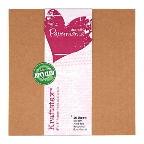 Papermania Eco-Friendly Kraft Paper Inserts Cover