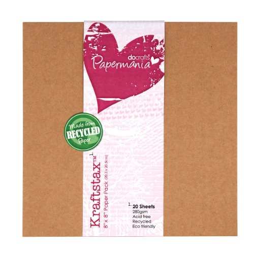 docrafts Papermania Kraftstax Cardstock 8
