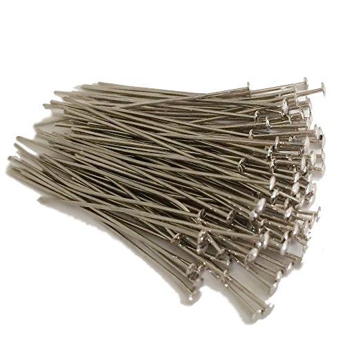 Prisma lápices 0,8u00a0x 45u00a0mm Cromo 100u00a0pieza grande de 2,8u00a0mmu00a0u0096u00a0Hembrillas lápicesu00a0u0096u00a0Remachadora lápicesu00a0u0096u00a0Joyas lápicesu00a0u0096u00a0Material de manualidadesu00a0u0096u00a0Gancho para cristales