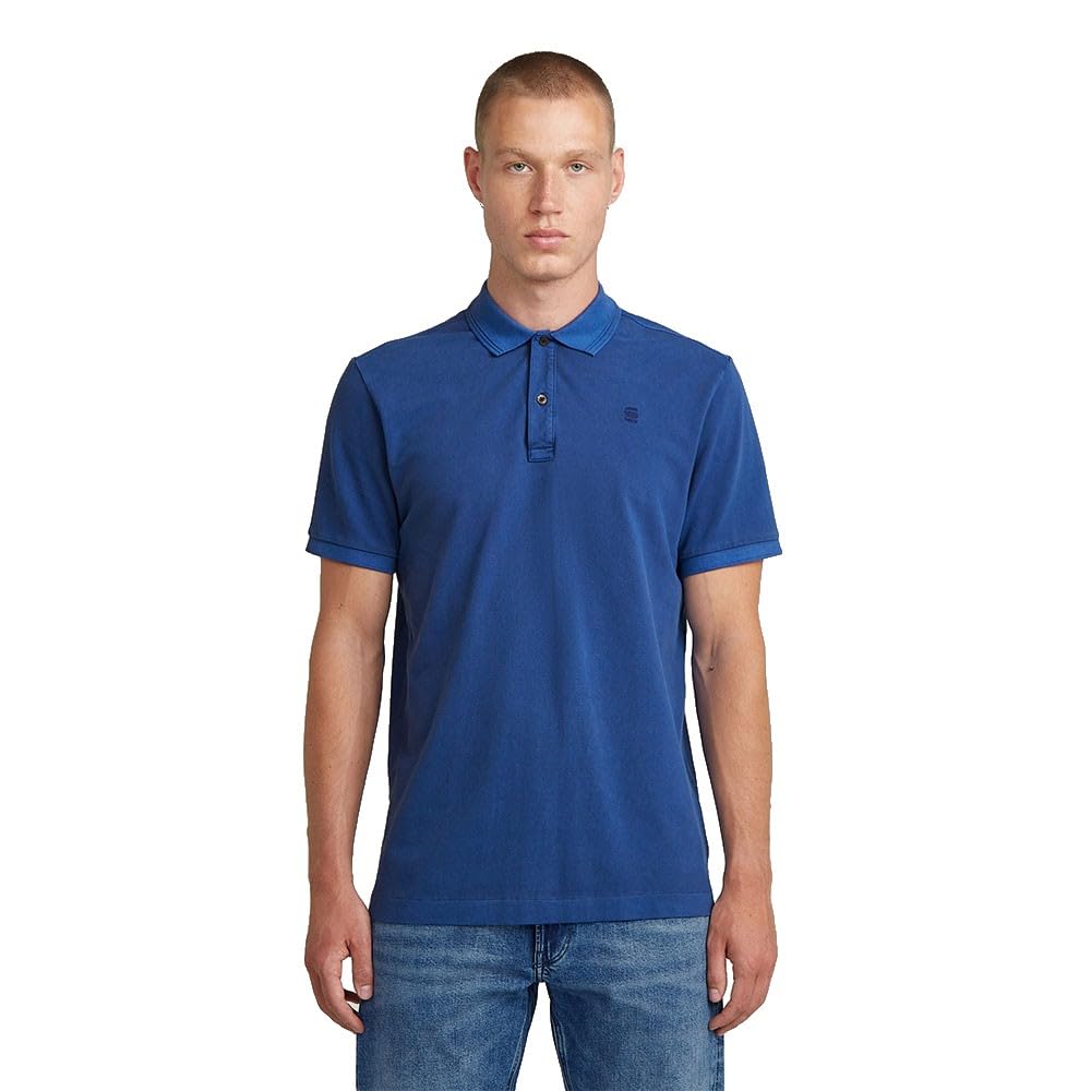 G-STAR Men's Dunda Overdyed Slim Polo