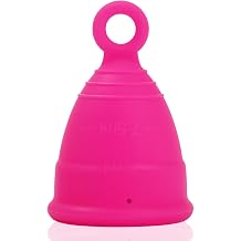 Reusable Menstrual Cup, Silicone Period Cup, up to 12 Hours of Leak-Free Protection, Disc,Tampon, Pads Alternative for Women