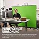Elgato Green Screen XL - Extrabreites 2x1.82m Chroma-Key-Panel, Faltenfreies Material für Hintergrundentfernung für Streaming, Videokonferenzen auf Instagram, YouTube, TikTok, Zoom, Teams, OBS