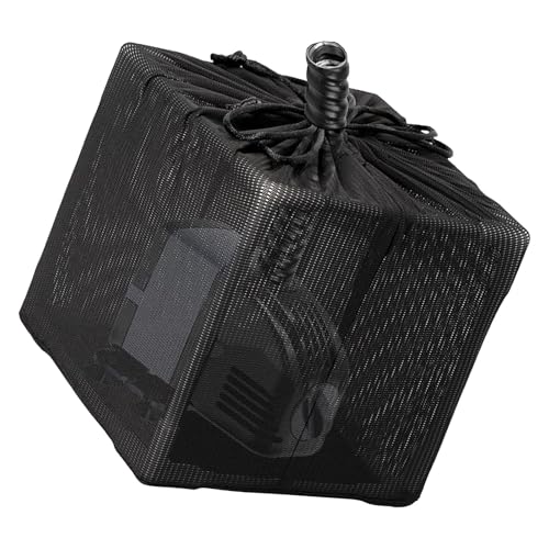 Bolsas de filtro para bombas de estanque con malla fina y cuerda miniatura 1