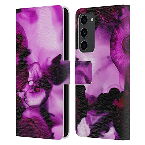 Coque Portefeuille Cuir S23+ 5G Impression Encre Ultra Violette Premium