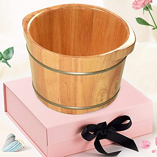 Masajeador Spa de Pies de Madera Maciza 26 pulg. alto miniatura 2