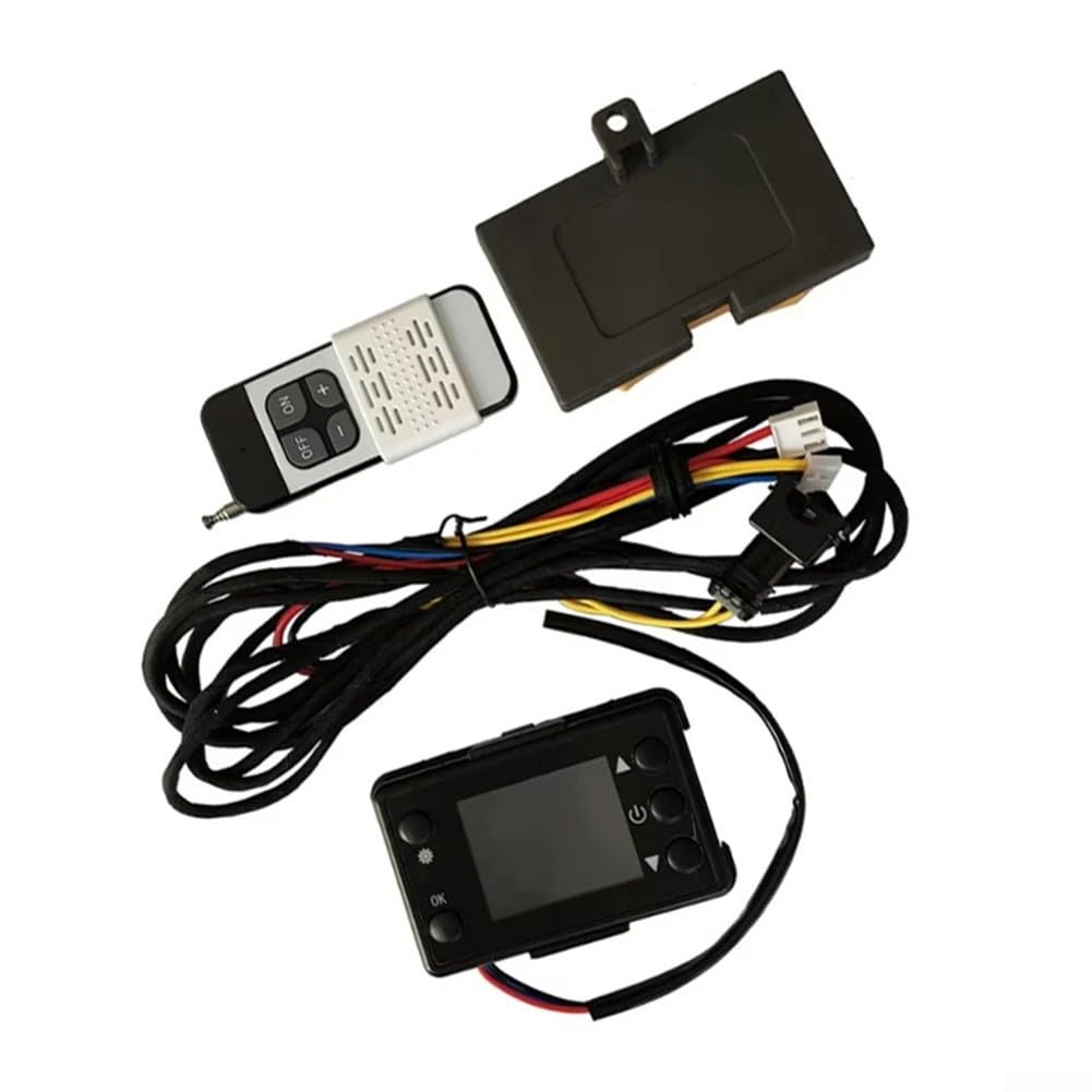 12 V 24 V 5 KW Luftheizung Dieselheizung mit LCD-Display und Fernbedienung geeignet für Fahrzeug- und Werkstattheizungen (12 V)