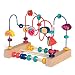 MAFANG® Motorikwürfel, Perlenlabyrinth, Frucht Tier Motorikschleife Baby Spielzeug Perlen Labyrinth Motorikwürfel Lernspielzeug Abakus Kinderspielzeug Ab 1 2 3 Jahr Junge Mädchen Kinder,1
