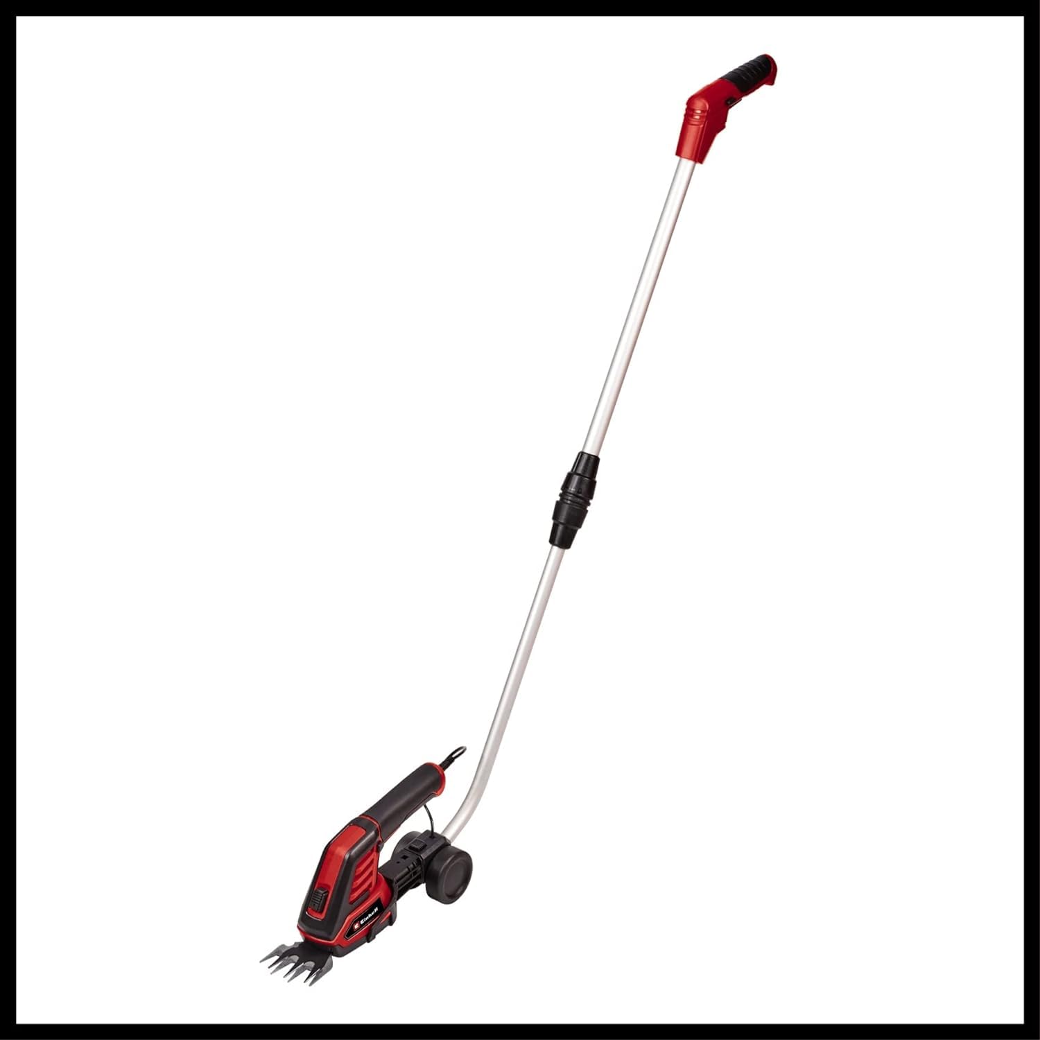 Einhell Cisaille à Gazon Taille-buissons sans Fil GC-CG 3,6/70 Li (3,6 V, Batterie Li-ION 2,0 Ah, Lame Coupe-Herbe 70 mm, Lame Taille-buissons 110 mm, Manche télescopique)