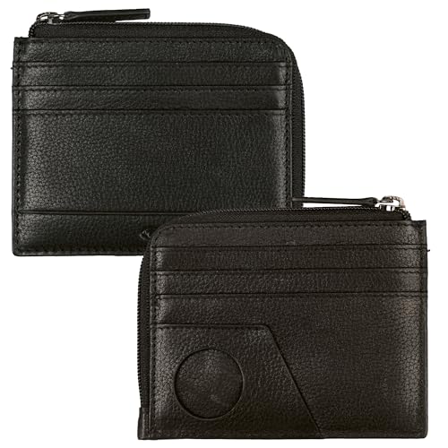 TOM TAILOR Bela Men's Credit Card Holder RFID Leather Small Black, black, S4