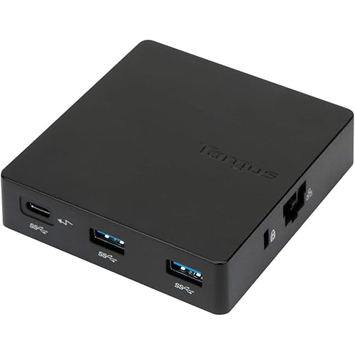 Targus DOCK412EUZ USB 3.0 (3.1 Gen 1) Type-C Black Notebook Dock/Port replicator