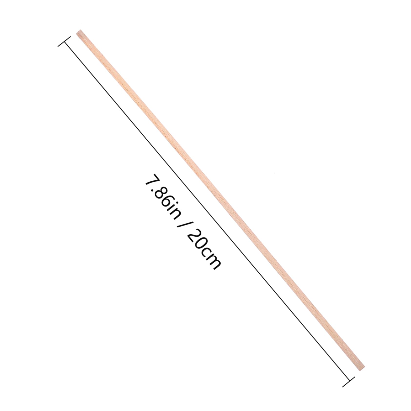 DOITOOL Home School Oxygen Combustion Kit 20pcs Wood Strips Hardwood Rods for Educational Use