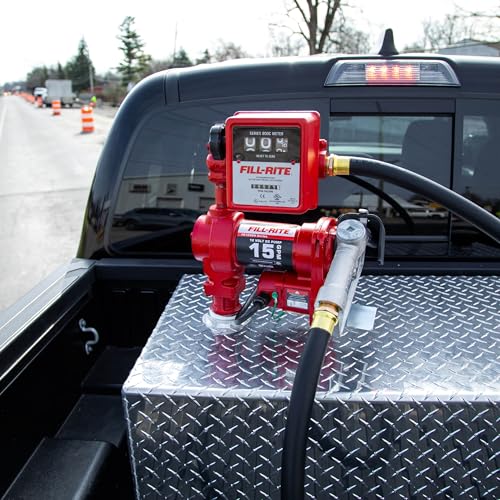 Fill-Rite FR1211H 12V 15 GPM Fuel Transfer Pump with Standard Mechanical Meter Package, Gallons | Gasoline, Diesel, Kerosene, Ethanol & Methanol Blends & Biodiesel by Fill-Rite - Image 6