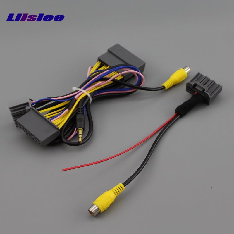 Car Adapter Connector Wire Cable for Honda Crider 2013-2015 Rear View Camera Video Input Switch for RCA CAN - (Color Name: CAN Add for RCA)