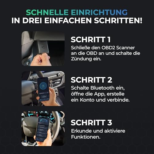 CARISTA EVO- Bluetooth Adapter: Diagnose, Anpassung, Wartung, Live-Daten