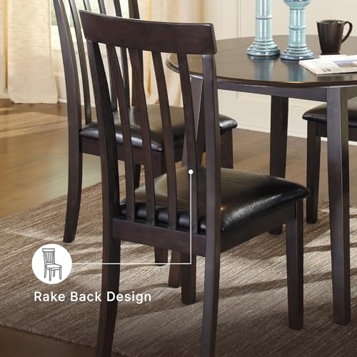 Image of Signature Design by Ashley Hammis Dining Chair, Set of 2, Dark Brown