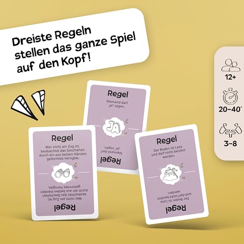 BOHEI - Das extrem chaotische Kartenspiel von Ana & Tim Johnson I Partyspiel für Erwachsene I Witzige Aufgaben I Überraschende Aktionen I Dynamische Regeln – Bild 8