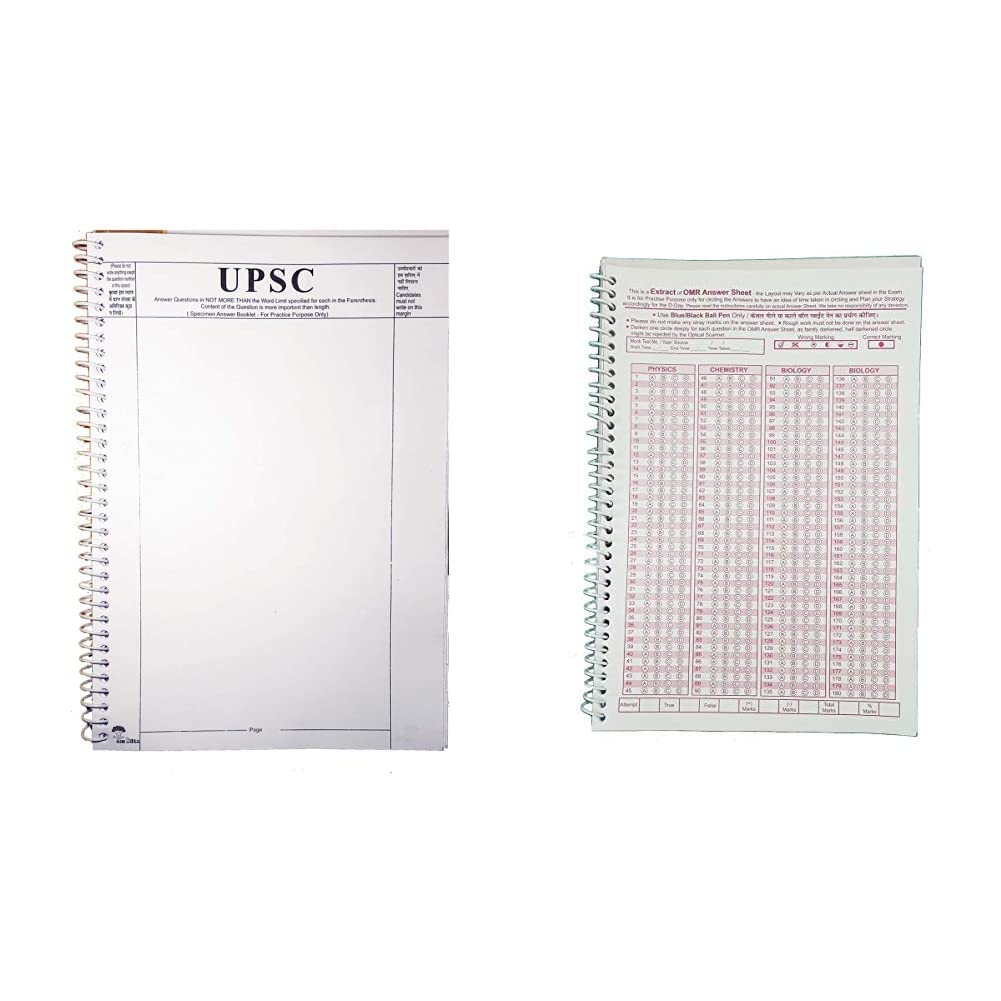 Amblitz UPSC Mains Answer Sheet, Blank for Practice & Amblitz Practice OMR Sheet (B0BPWG368B) Amazon Price History, Amazon Price Tracker