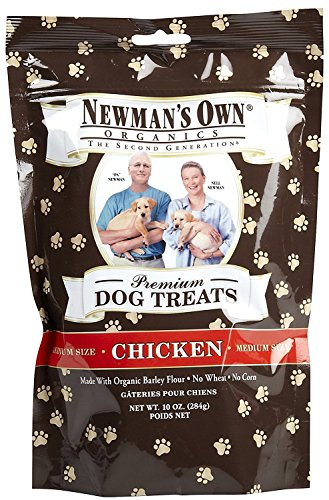 Newman's Own Organic Dog Treats, Medium Sized, Peanut Butter, 10 oz