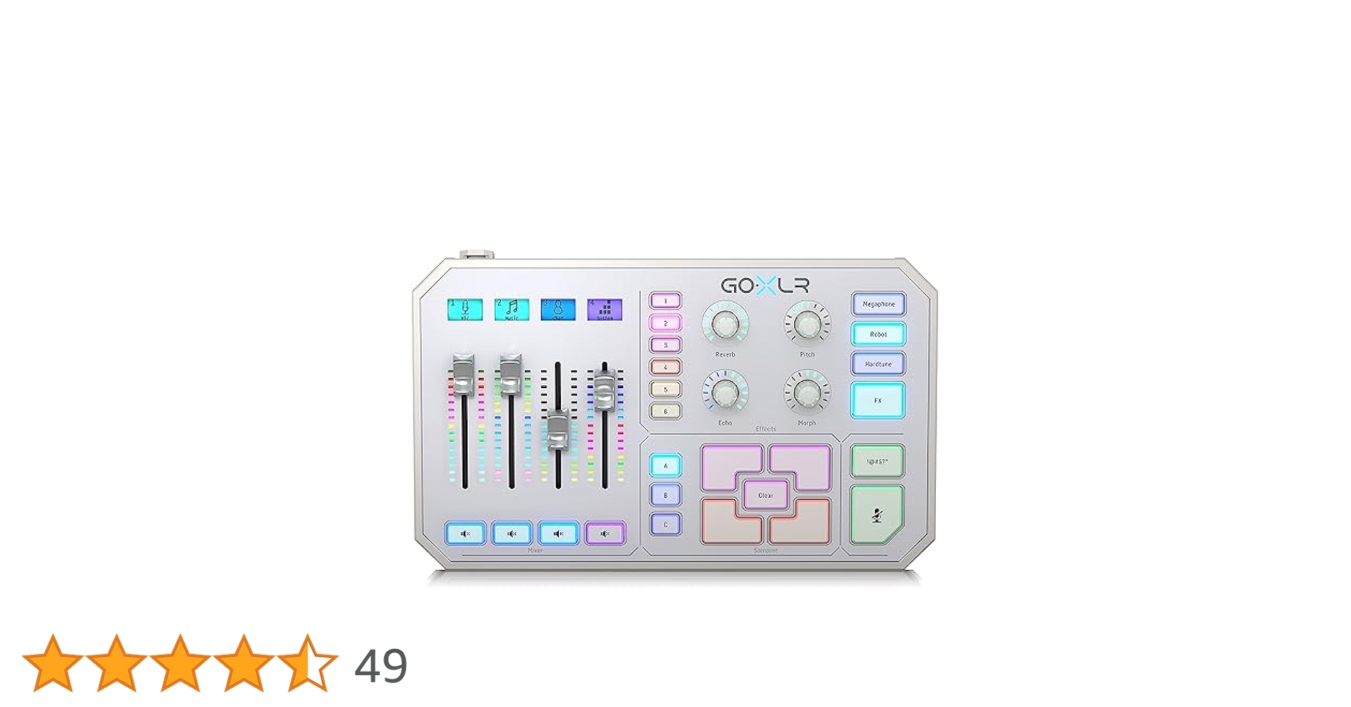 希少品 GoXLR オーディオミキサー 配信向け（動作良好） TC HELICON GO XLR│配信用ミキサーの決定版！