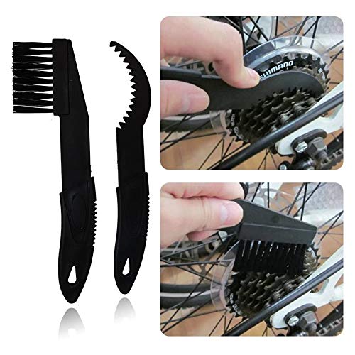 1pcs Motorcycle Bicycle Chain Cleaner Bike Wash Tool Scrubber Cleaning Brushes
