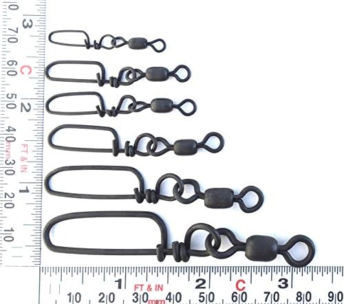 Stainless Steel Coastlock Snap Swivels 100 Pack (4/0-350Lb Test)